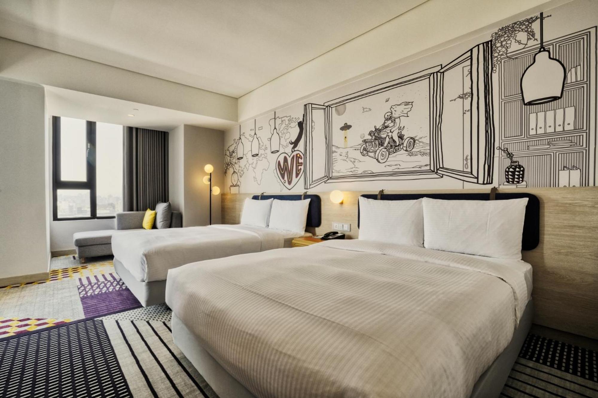 Two Tails Hotel Luzhou Тайбэй Экстерьер фото